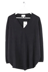 Pull Eric Bompard Noir en Cachemire, taille L - Seconde Main