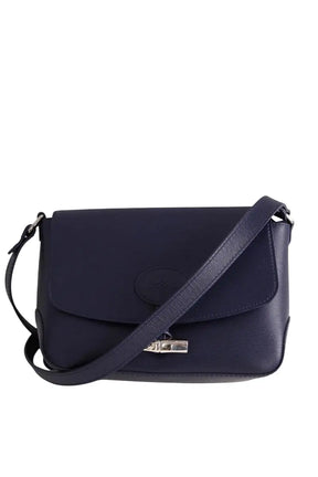 Sac à bandoulière Longchamp Marine en Cuir - Seconde Main