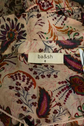 Robe Ba&Sh Ecru en Viscose