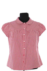 Chemise Fifi Chachnil Rouge en Coton, taille S - Seconde Main