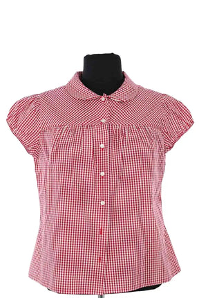 Chemise Fifi Chachnil Rouge en Coton, taille S - Seconde Main