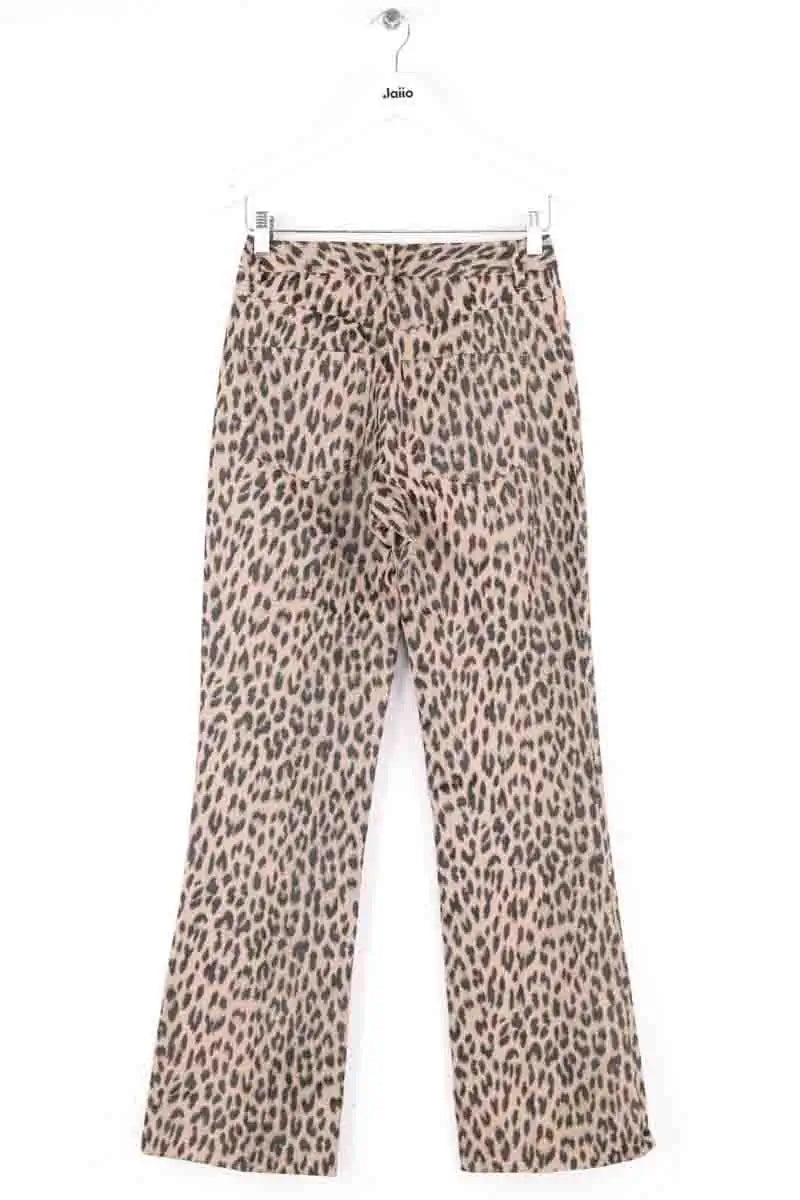 Pantalon large Zadig & Voltaire Marron en Synthétique