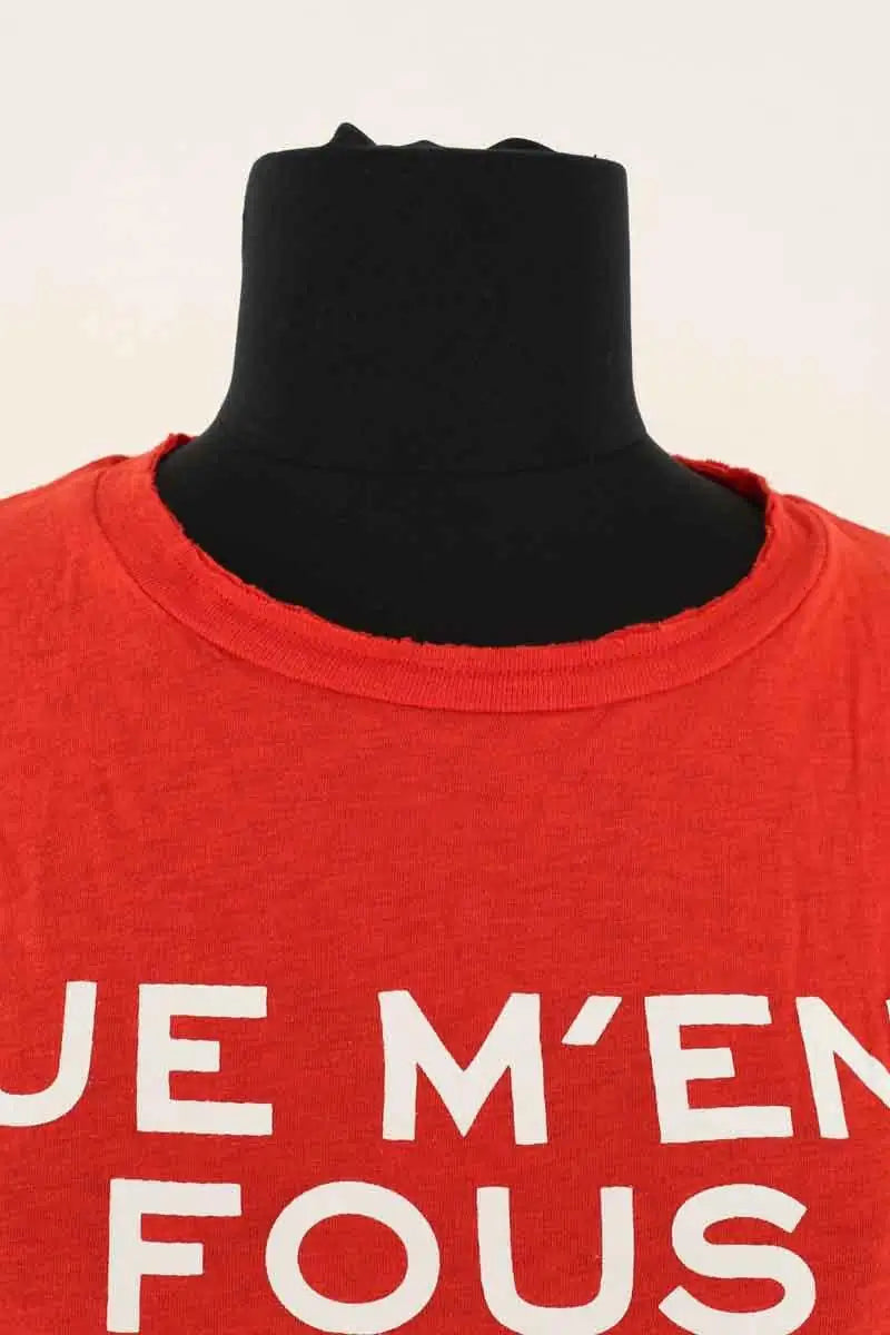 T-shirt Zadig & Voltaire Rouge en Coton