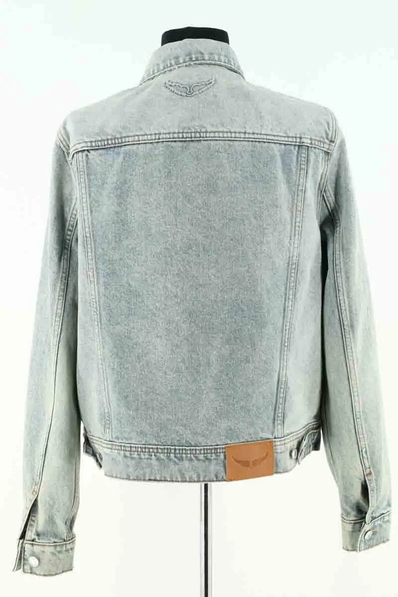 Veste Zadig & Voltaire Bleu en Coton