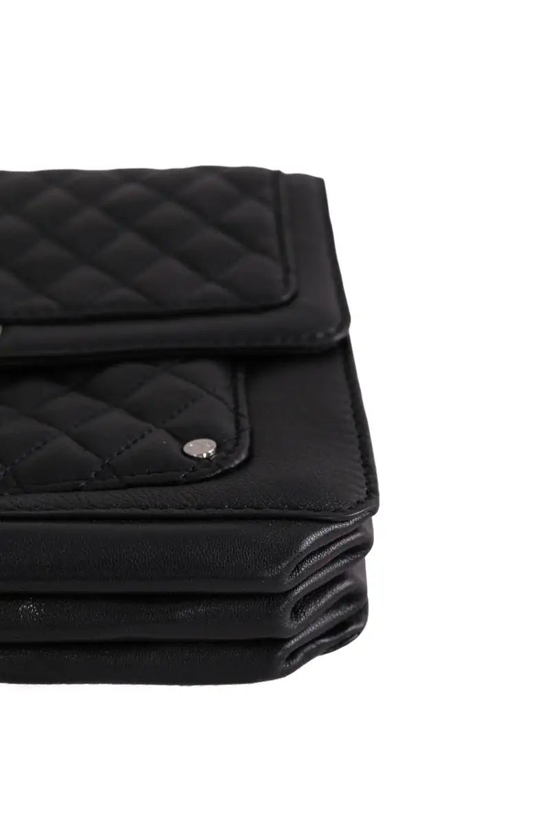 Sac porté épaule Claudie Pierlot Noir en Cuir