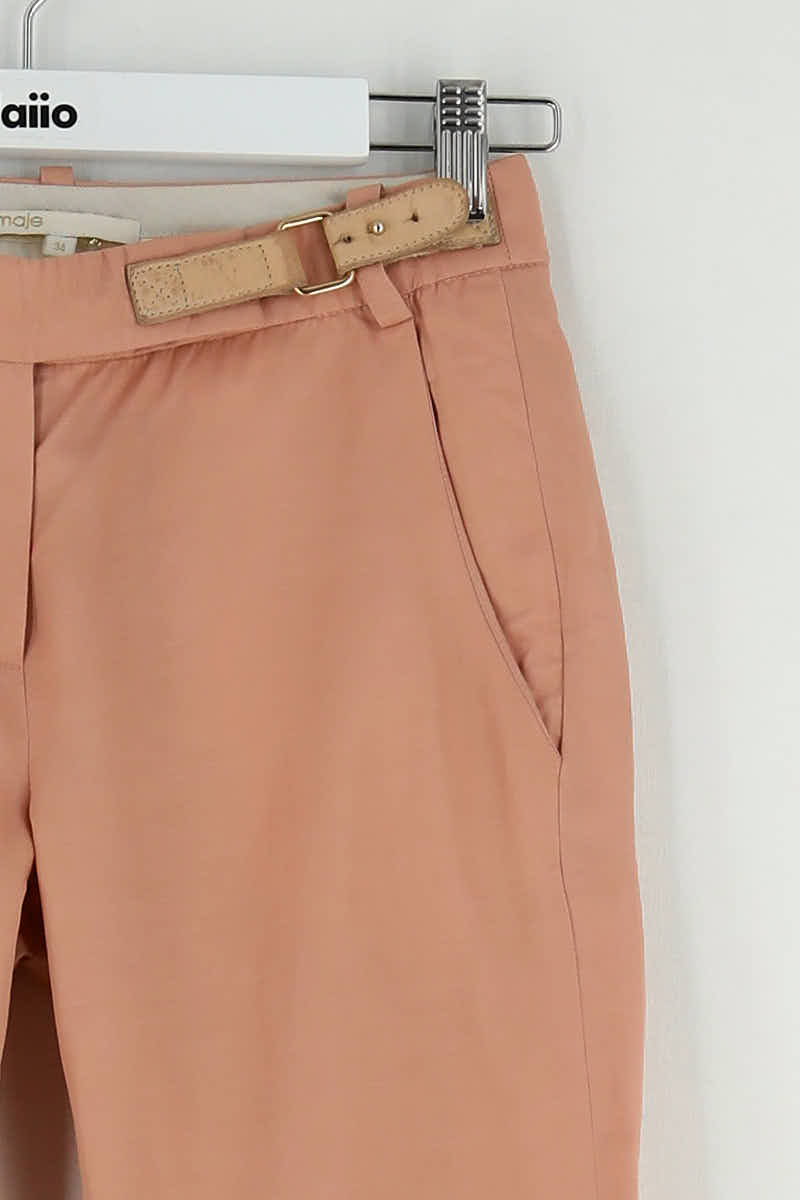 Pantalon slim Maje  Rose