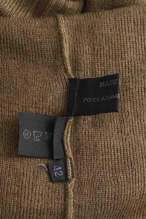 Top Prada Kaki en Cachemire