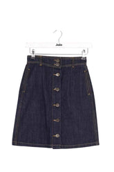 Mini jupe Maje Bleu en Coton, taille XS - Seconde Main