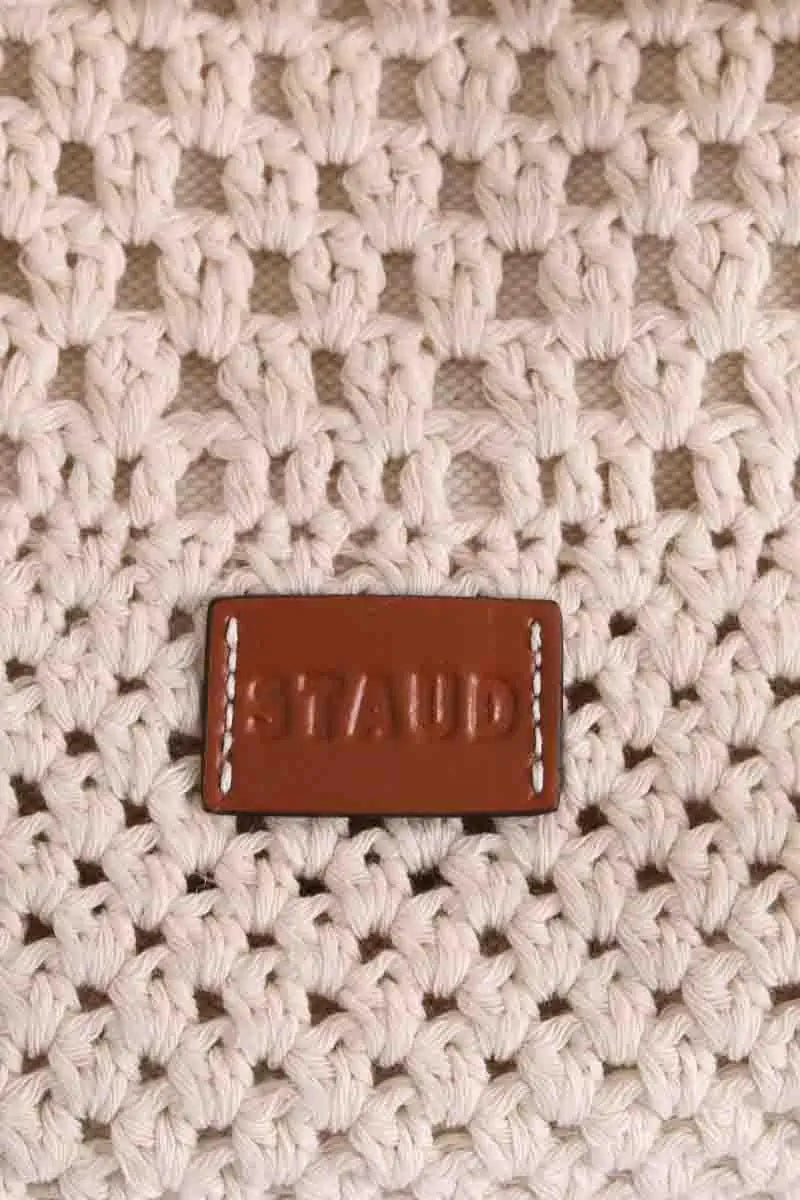 Cabas Staud Beige en Coton