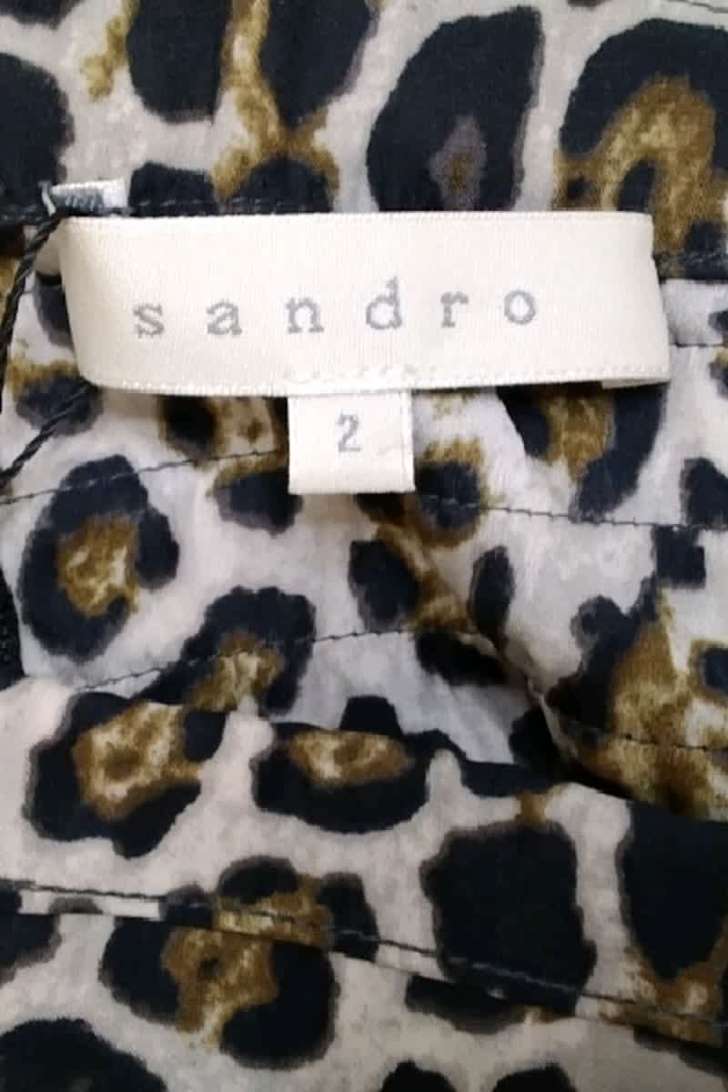 Robe Sandro  Marron
