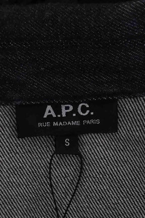 Veste APC Bleu en Coton