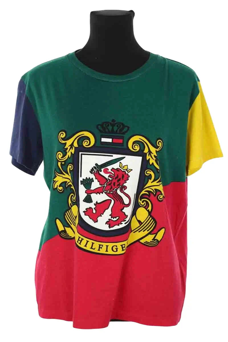 T-shirt Tommy Hilfiger  Vert