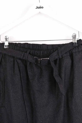 Pantalon large Yves Saint Laurent Anthracite en Laine