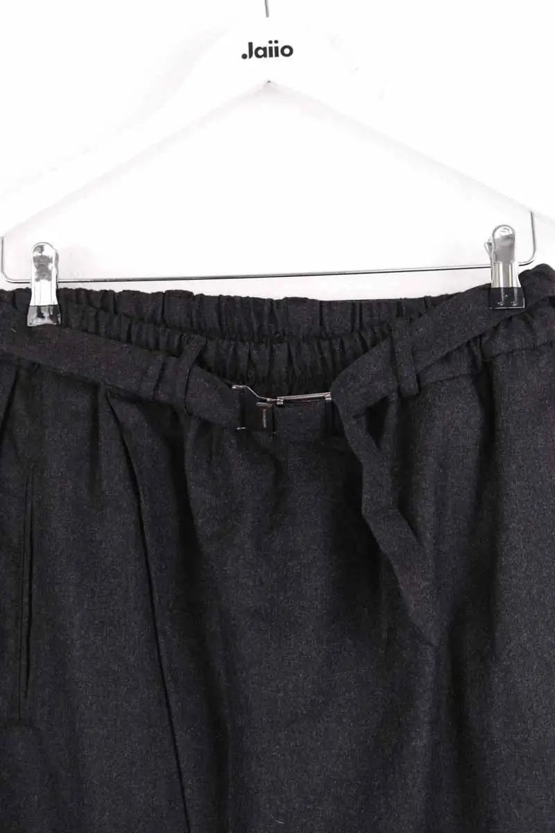 Pantalon large Yves Saint Laurent Anthracite en Laine