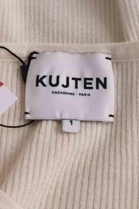 Top Kujten Ecru en Soie