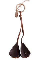 Porte-clé Vanessa Bruno Marron en Cuir - Seconde Main