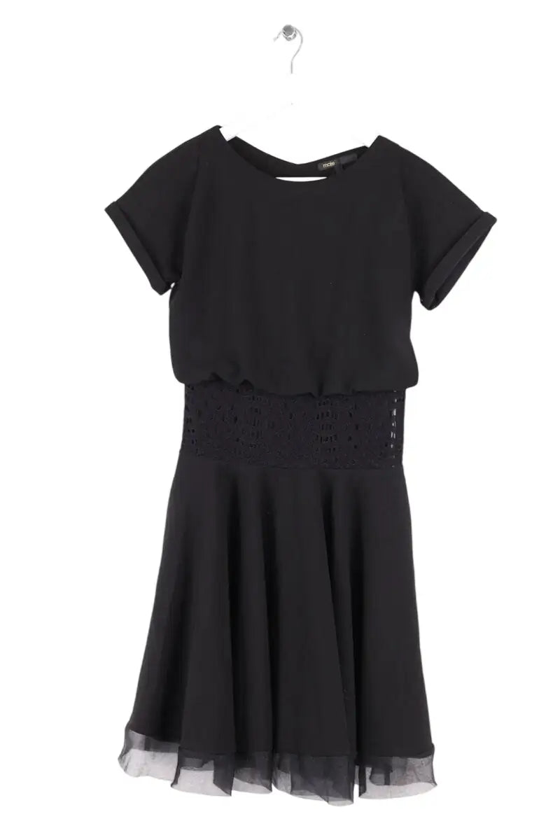 Robe Maje Noir en Synthétique, taille S - Seconde Main