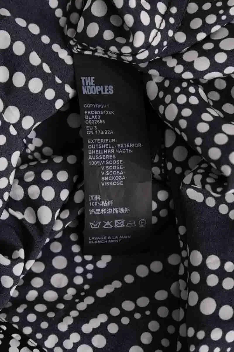 Robe The Kooples Noir en Viscose