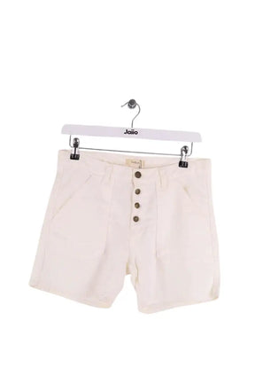 Mini short Ba&Sh Blanc en Coton, taille XS - Seconde Main
