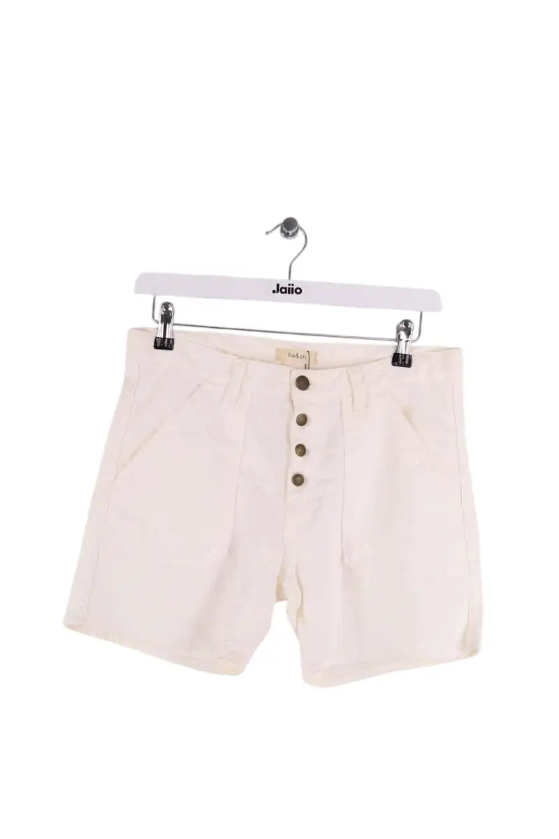 Mini short Ba&Sh Blanc en Coton, taille XS - Seconde Main