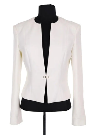 Veste Boss Blanc en Synthétique, taille S - Seconde Main