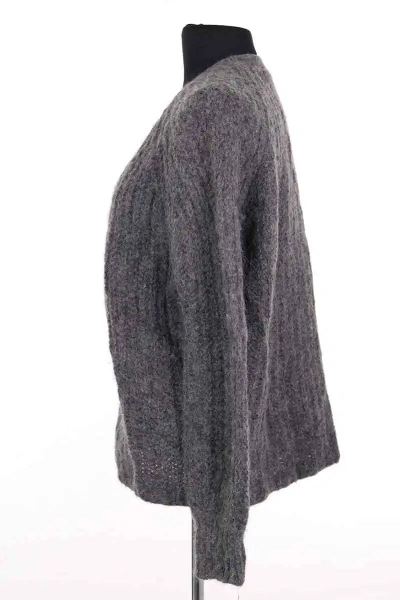 Cardigan Sézane Gris en Laine