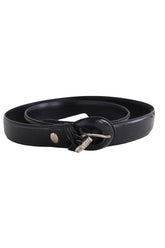 Ceinture en cuir Longchamp Marine en Cuir, taille L - Seconde Main