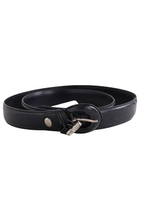Ceinture en cuir Longchamp Marine en Cuir, taille L - Seconde Main