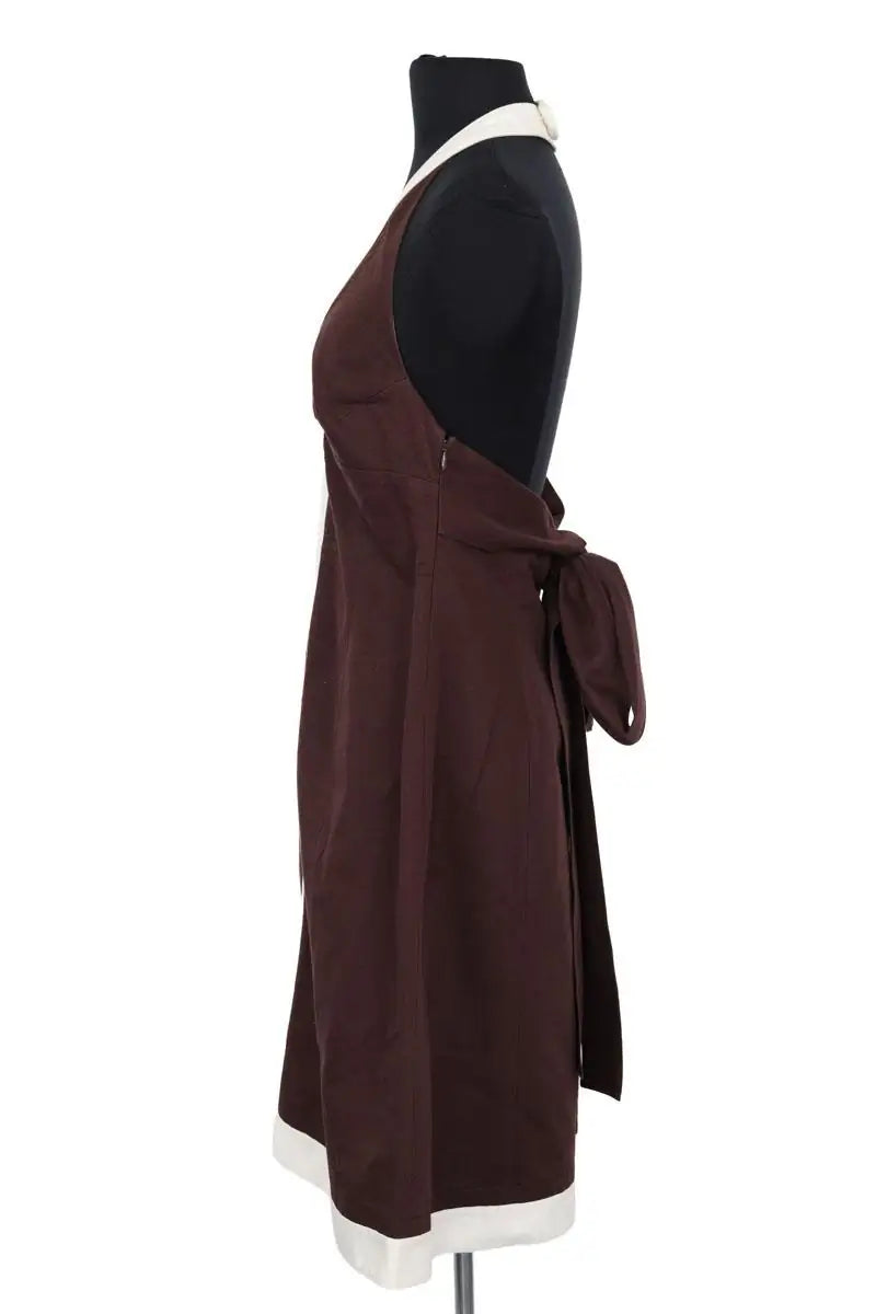 Robe Kenzo Marron en Coton