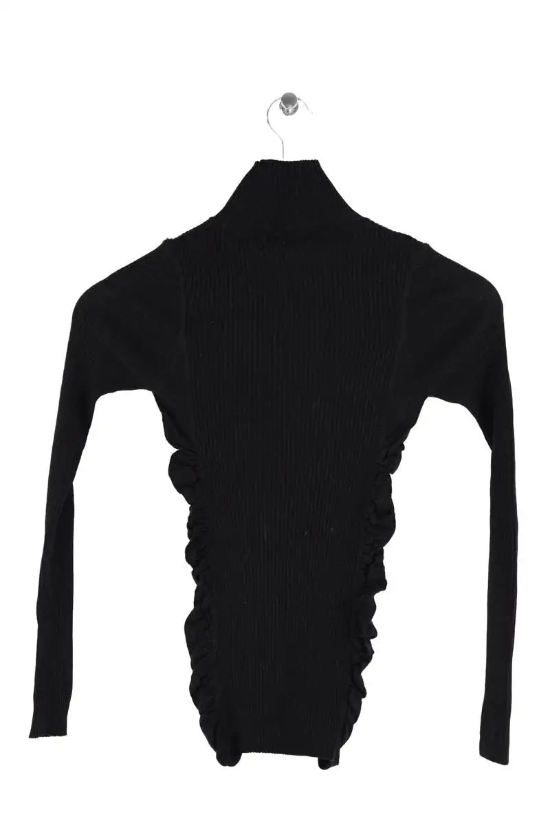 Top Paule Ka Noir en Laine