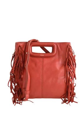 Sac à bandoulière Maje Rouge en Cuir - Seconde Main