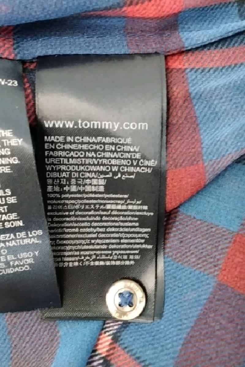Robe Tommy Hilfiger  Bleu