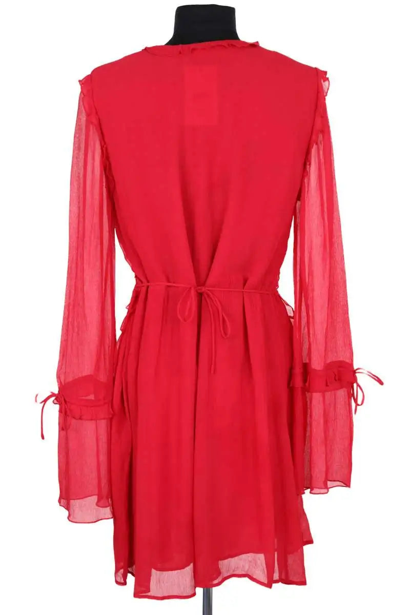 Robe The Kooples Rouge en Viscose