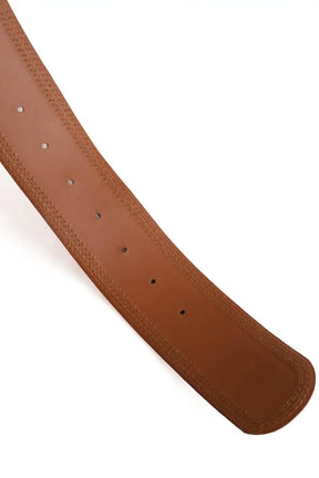 Ceinture en cuir Sézane Marron en Cuir