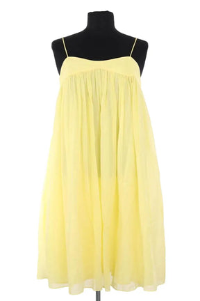 Robe Zimmermann Jaune en Coton, taille S - Seconde Main