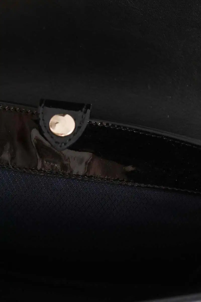 Mini sac Vanessa Bruno Noir en Cuir verni