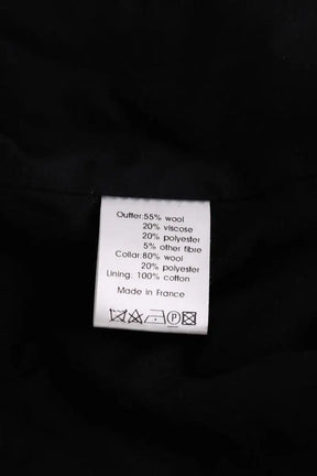 Blazer Valentine Gauthier Noir en Laine