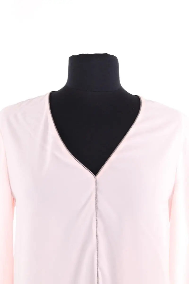 Blouse Claudie Pierlot Rose en Synthétique