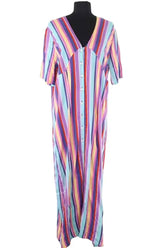 Robe AML Paris Multicolore en Soie, taille L - Seconde Main