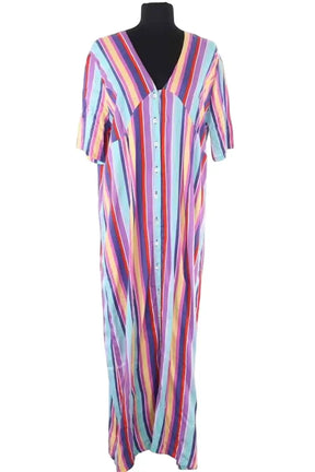 Robe AML Paris Multicolore en Soie, taille L - Seconde Main