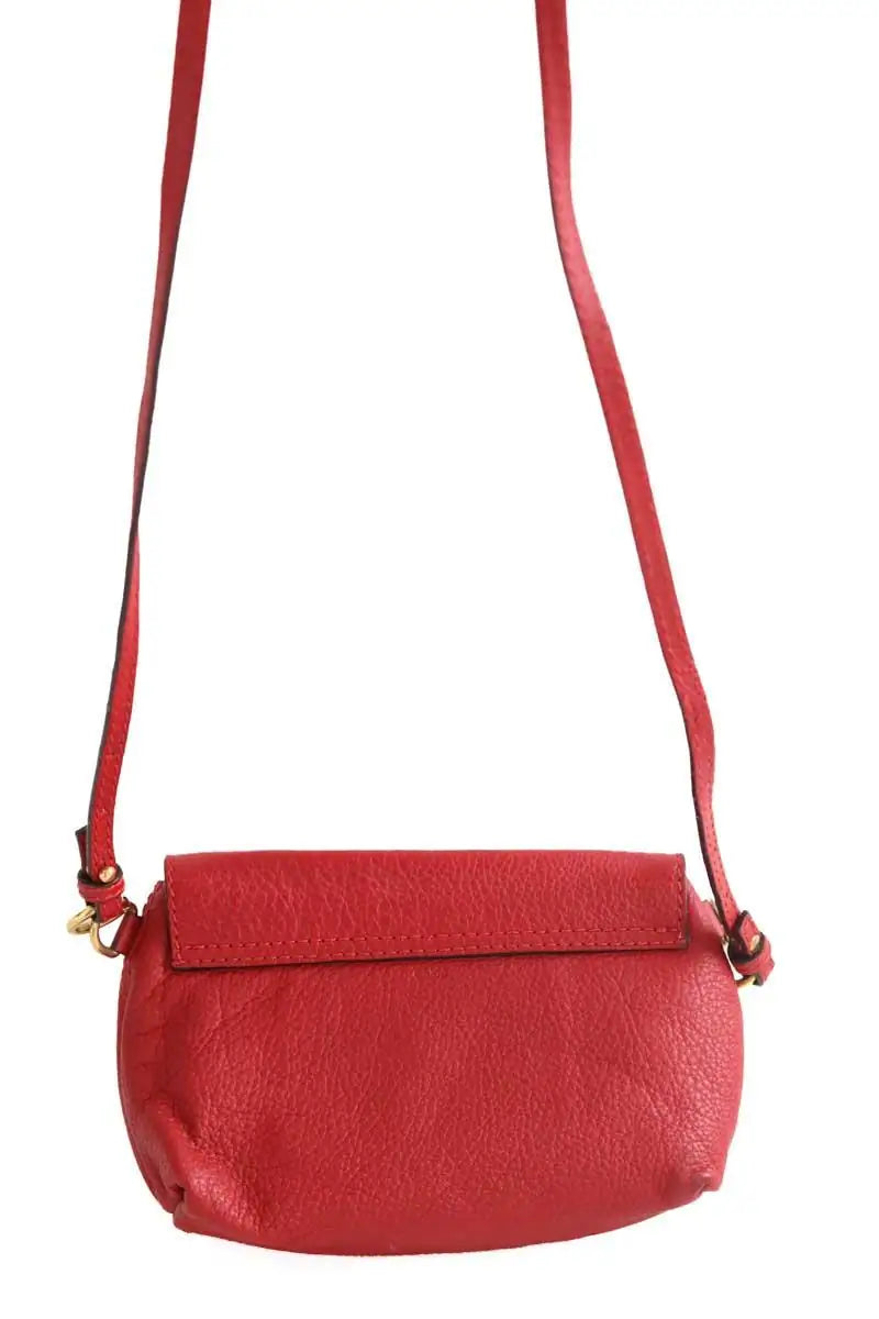 Sac à bandoulière Chloé Rouge en Cuir
