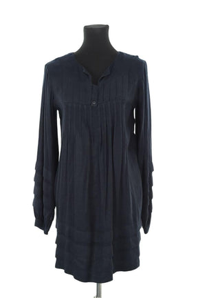 Robe Antik Batik  Bleu