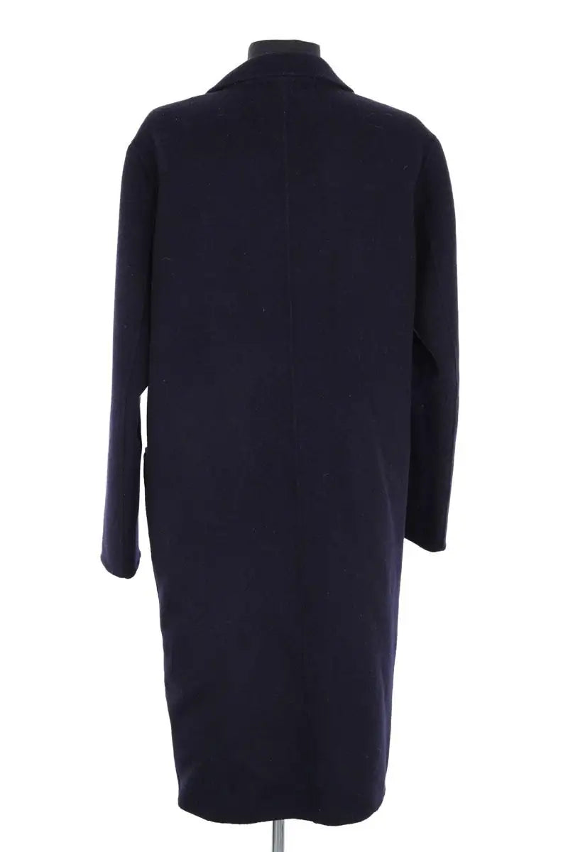 Manteau Sandro Marine en Laine