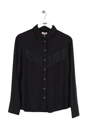 Blouse Levi's Noir en Viscose, taille S - Seconde Main