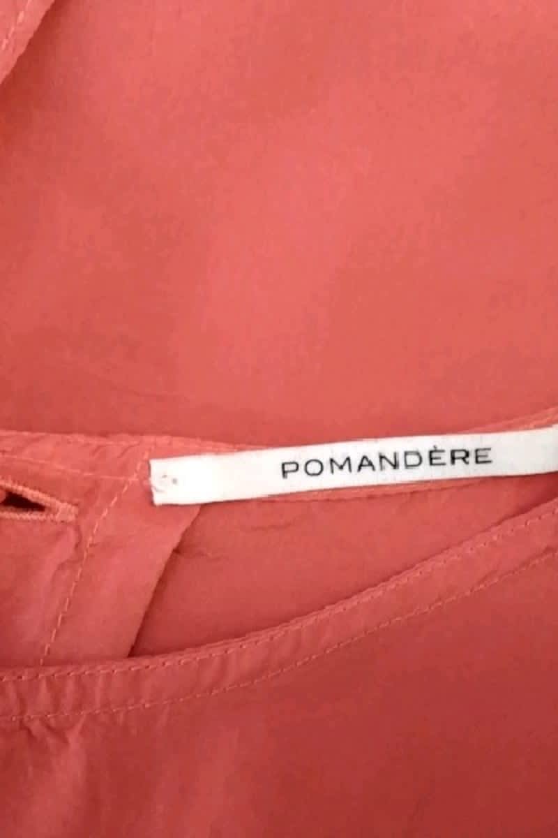 Top sans manche Pomandère  Rouge