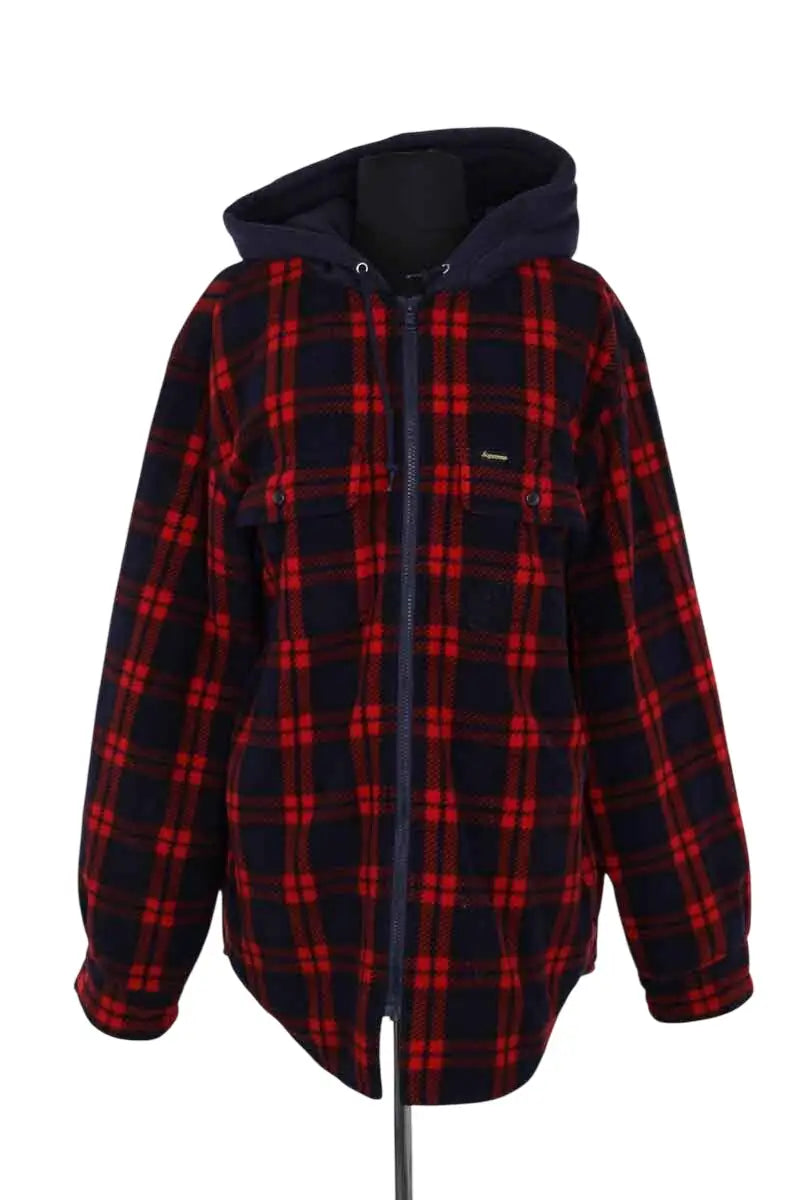 Veste Supreme Rouge en Synthétique, taille L - Seconde Main