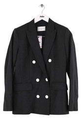 Blazer Sandro Noir en Synthétique, taille S - Seconde Main