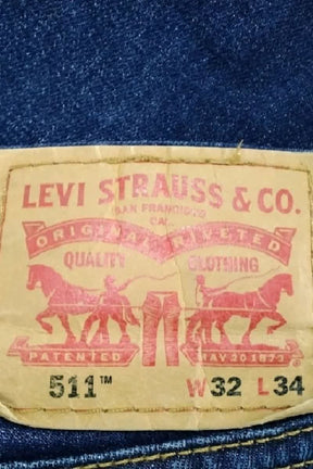 Jean slim Levi's  Bleu