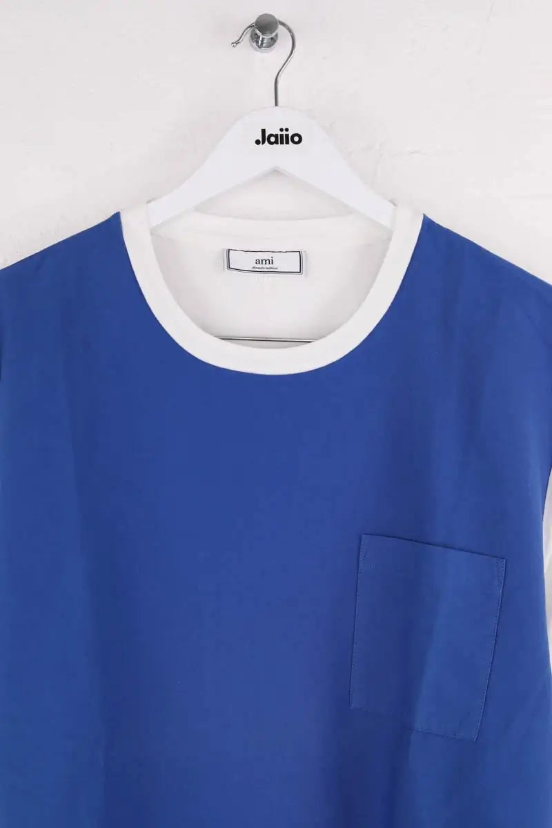 T-shirt Ami Bleu en Coton