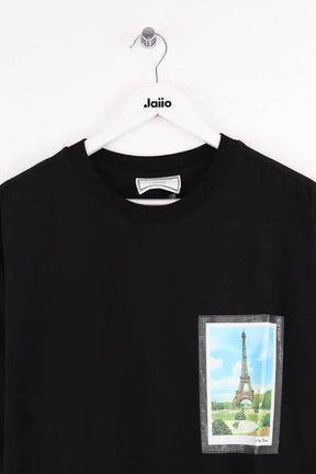 T-shirt Ami Noir en Coton